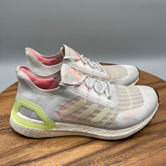 Adidas Ultraboost Shoes Womens Size 7.5 Gray Running Comfort Walking Gym Sneaker - Picture 1 of 8